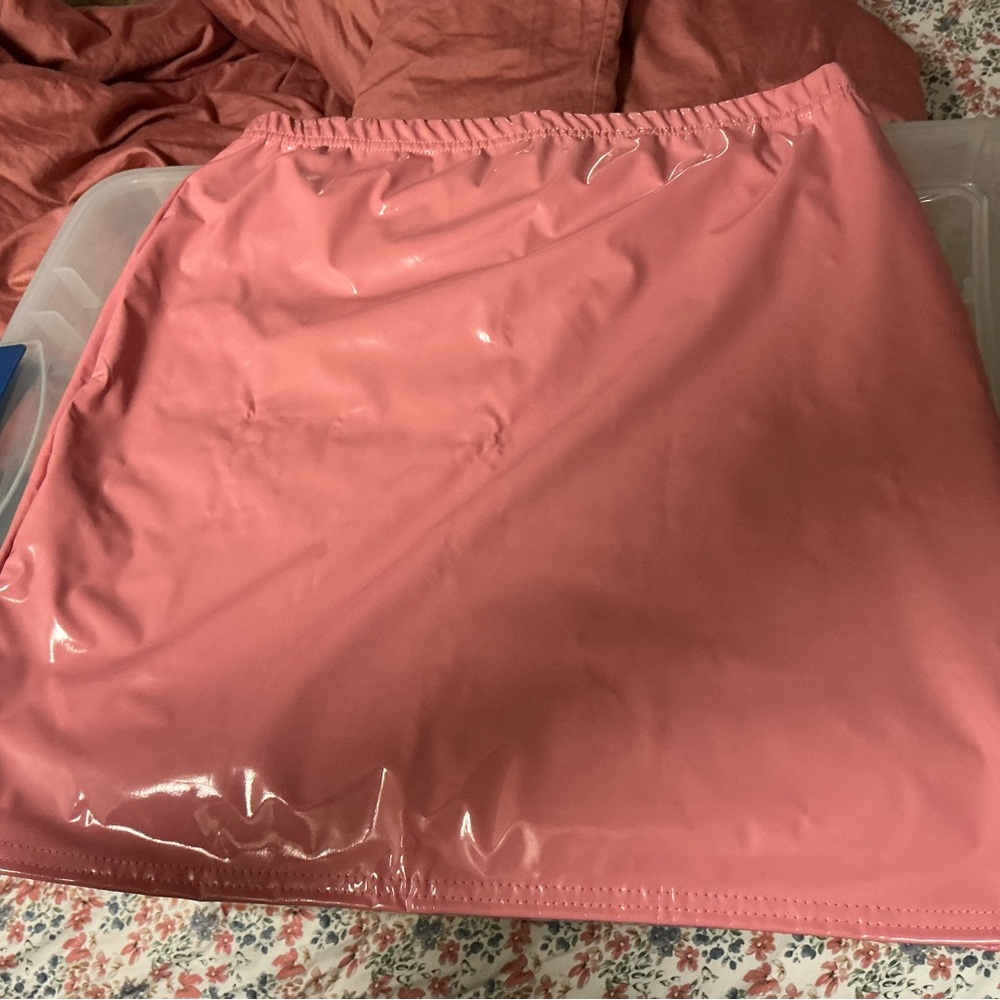 Mini skirt.